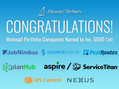 Inc. 5000 List Features Seven Mainsail Portfolio Companies