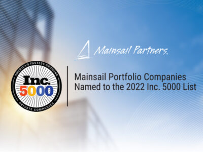 Inc. 5000 2022 List Features Mainsail Portfolio Companies