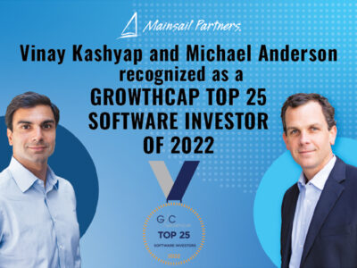 Mainsail Partners’ Investment Team Recognized on GrowthCap’s Top Software Investor List