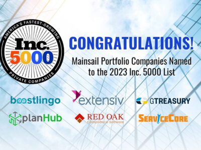 Inc. 5000 2023 List Features Six Mainsail Portfolio Companies