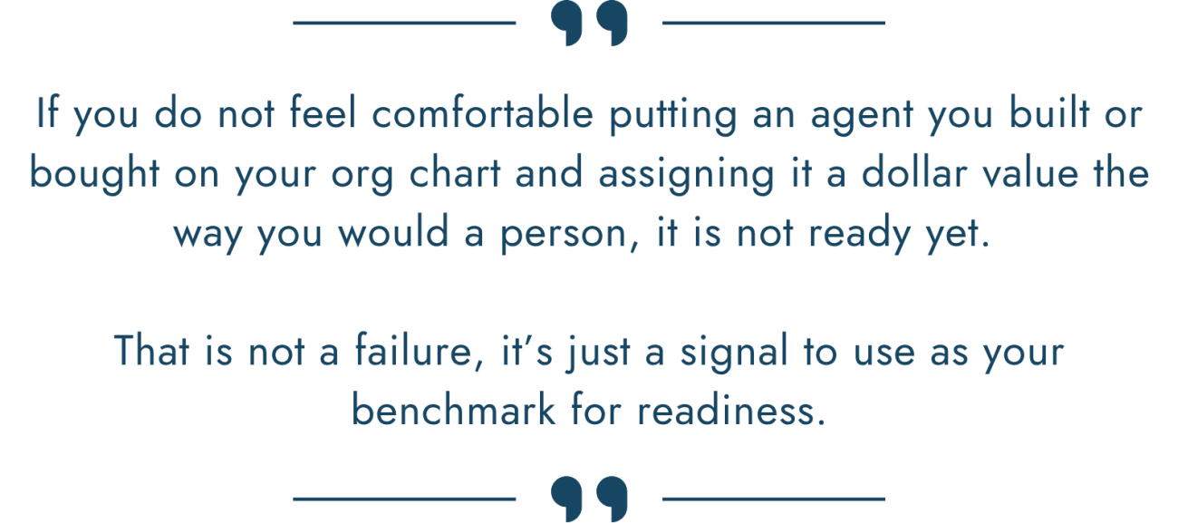 Would you put your agent on your org chart?
