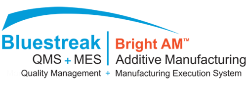Bluestreak QMS + MES Logo